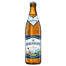Пиво Либенвайс Вайзен, 0.500 л., 5.5%, стеклянная бутылка, 20