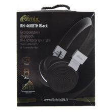 Наушники беспроводные RITMIX RH-460BTH черный