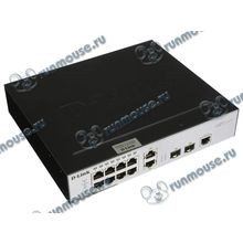 Коммутатор 1U 19" RM D-Link "DGS-3000-10TC A1A" 8 портов 1Гбит сек. + 2 порта 1Гбит сек. SFP, управляемый (oem) [128347]