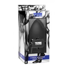 XR Brands Анальная пробка Tom of Finland Large Silicone Anal Plug - 11,5 см.