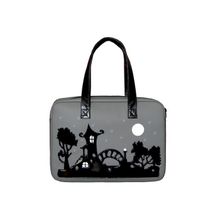 Twilight white moon серая сумка для ноутбука