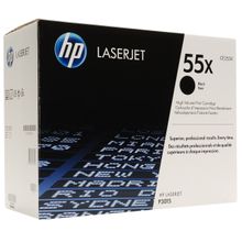 Картридж HP 55X (CE255X) черный