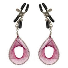 Pipedream Зажимы для сосков Teardrop Nipple Clamps (розовый)