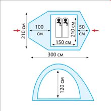 Палатка Tramp Lair 2 (V2)