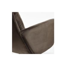 Tetchair Кресло ALFRED с банкеткой (mod. DM7574-1) , коричневый (37-brown)