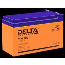 Delta Аккумулятор Delta АКБ 12В 7 А∙ч, Dtm 1207