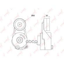 Натяжитель Поликлинового Ремня Mercedes Diesel W203 W204 W211 W212 W461 W463 W164 W166 Sprinter 906 LYNXauto арт. PT3162