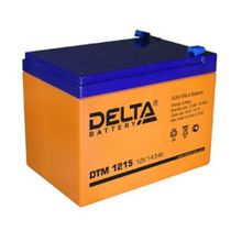 Аккумулятор Delta DTM 1215  (12V,  14.5Ah)  для UPS