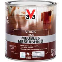 V33 Vernis Meubles 500 мл глянцевый красное дерево