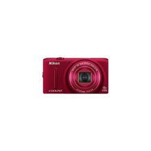 Nikon coolpix s9400 18.1mpix красный 18x 3" 1080p 65mb sdhc en-el12