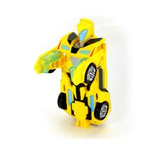 DICKIE Трансформеры, Машинка-трансформер Bumblebee со светом и звуком, 15см 3113000