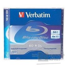 Verbatim BD-R  6-x, 50 Gb, Jewel Case Ink Print диски 43736 43735