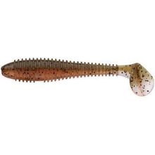 Приманка силиконовая Swing Impact Fat 2.8", #438 Green Pumpkin Fire Keitech