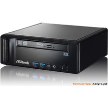 Мини-компьютер ASRock COREHT 233B B (Black) &lt;Core i3-2330M, iHM65Express, iHDGraphics, DDR3*4Gb, HDD*500Gb, Combo DRW Blu-Ray, GBLan + WiFi, Retail&gt;