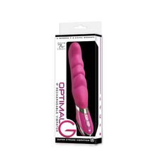 NMC Розовый вибратор для G-стимуляции OPTIMAL G 7.5INCH RECHARGEABLE VIBRATOR - 19 см.