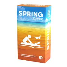 SPRING Контурные презервативы SPRING CONTOUR - 12 шт.