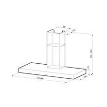 Kronasteel Вытяжка Kronasteel STELLA 900 INOX 5P