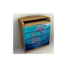 Комод 60 4 БУК с рисунком