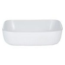 Mason Cash Блюдо для запекания linear квадратное 24 см белое арт. 2002.139