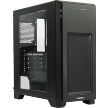 Корпус  Miditower GameMax   H603   Blue Led ATX Без БП