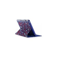 Чехол для ipad new fitfolio bitsyfloral blue red