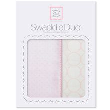 SwaddleDesigns Sweet Pastel 2 шт. пастельно-розовые