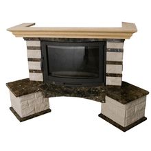 Каминная облицовка LAURA (песчаник, угловая)