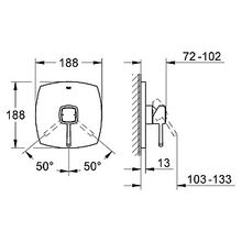Смеситель Grohe Grandera 19932000 для душа