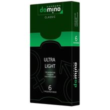 Domino Супертонкие презервативы DOMINO Classic Ultra Light - 6 шт.