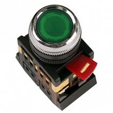 Кнопка  ABLF-22 22 мм²  660 440В, IP40,  Зеленый | код.  BBT10-ABLF-K06 |  IEK