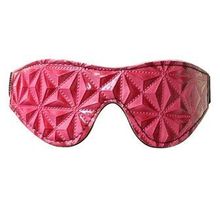 Розовая маска на глаза с геометрическим узором Pyramid Eye Mask (244267)