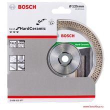 Bosch Алмазный диск Bosch Best for Hard Ceramic 125х22,23 мм (2608615077 , 2.608.615.077)