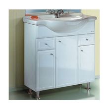 Тумба Под Раковину 81 См, Белая, Aqwella Барселона-Люкс Ba-L.01.08.к