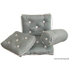 Osculati Cotton cushion w backrest grey 430 x 750 mm, 24.430.26