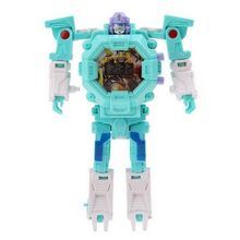 Часы-игрушка трансформер Robot Watch, мятный
