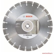 Bosch Алмазный диск Best for Concrete 350х20 мм по бетону (2608603757 , 2.608.603.757)