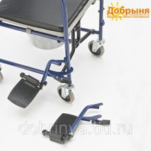 Кресло-каталка инвалидная складная c туалетом H009B