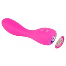 Розовый силиконовый вибратор G-Punkt-Vibrator - 16,7 см. (226727)