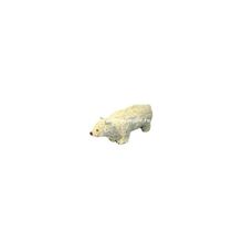 Игрушка из живых цветов "Белый медведь"