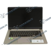 Ноутбук ASUS "VivoBook S S510UQ-BQ436T" (Core i3 7100U-2.40ГГц, 6ГБ, 1000ГБ, GF940MX, WiFi, BT, WebCam, 15.6" 1920x1080, W&apos;10 H), золотистый [142242]
