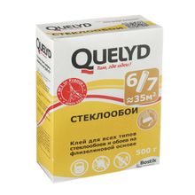 Клей для стеклообоев QUELYD СТЕКЛООБОИ 500гр