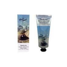 Крем для рук с экстрактом черного жемчуга FarmStay Visible Difference Hand Cream Black Pearl 100мл