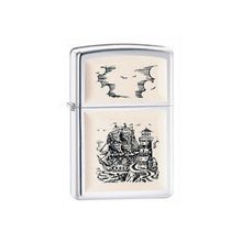 Zippo Zippo ZI 359 REG SCRIMSHAW SHIP