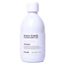 Шампунь успокаивающий для ломких и тонких волос Nook Beauty Family Shampoo Avena&Riso 300мл