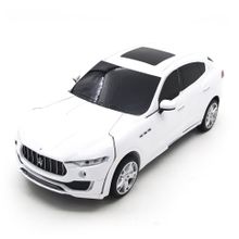 Радиоуправляемый трансформер Maserati Levante White 1:14 (стреляет присосками) - MZ-2392PF-W