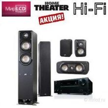 Mirlcd Polk Audio Signature 555 Black + Onkyo TX-NR555 Black АКЦИЯ !!!