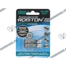 Аккумулятор Robiton "RTU1050MHAAA-2" 594-159, 1.2В 1050мАч Ni-MH AAA (2шт. уп.) (ret) [133264]
