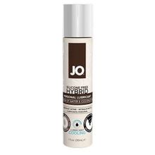 System JO Водно-масляный лубрикант с охлаждающим эффектом JO Silicone free Hybrid Lubricant COOLING  - 30 мл.