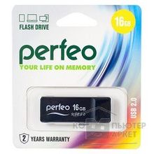 Perfeo USB Drive 16GB R01 Black PF-R01B016