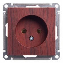 Розетка W59, скрытый монтаж, дуб мореный |  код. RS16-153-9-86 |  Schneider Electric